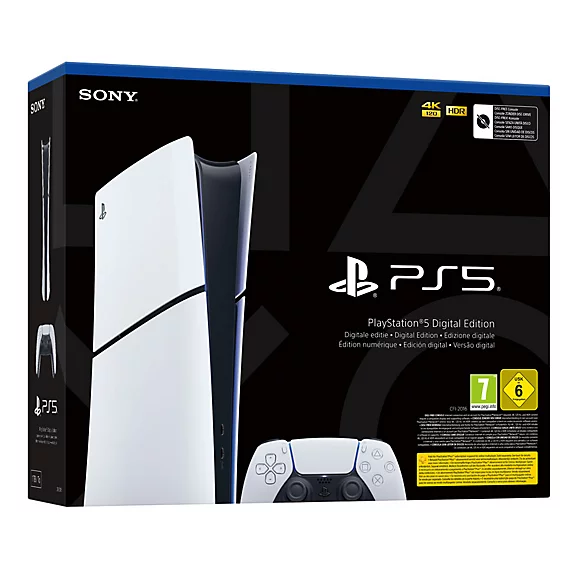 PLAYSTATION 5 CONSOLE PS5 SLIM 1TB DIGITAL VERSION EU PLAYSTATION 5 CONSOLE PS5 SLIM 1TB DIGITAL VERSION EU